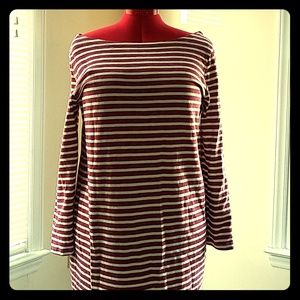 Striped Boatneck Dress